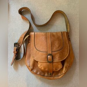 Patricia Nash Leather Messenger Crossbody Bag